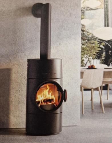 image Poêle à bois Clou Compact Flat de Austroflamm