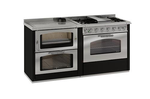 image Cuisinière à bois D8M+GD9 de De Manincor