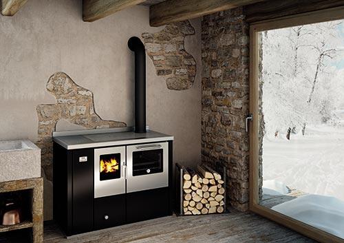 image Cuisinière à bois EKB110 de De Manincor