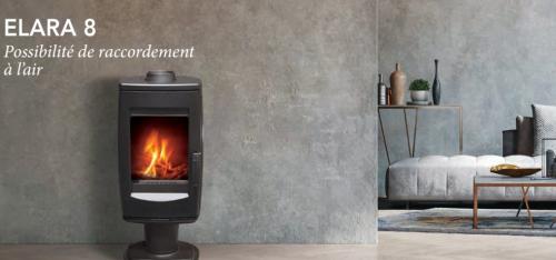 image Poêle à bois Elara 8 de Interstoves