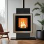 Full Hybride : Poêle mixte (poly combustibles) de MorettiDesign