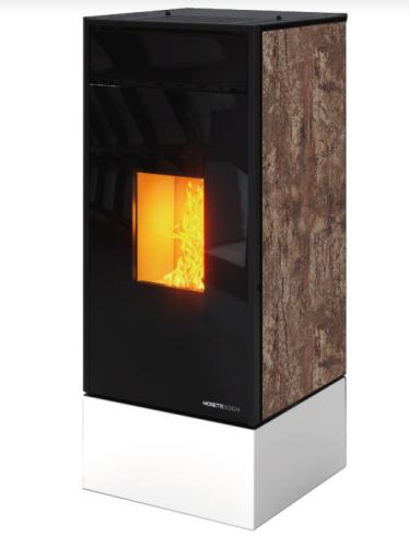 image Poêle à granulés KUBIC de MorettiDesign