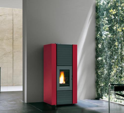 image Poêle à granulés Ecofire martina idro lux 10 kw de Palazzetti