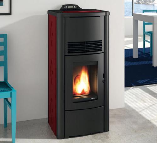 image Poêle à granulés Ecofire rosa idro 10 kw de Palazzetti