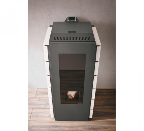 image Poêle à granulés Ecofire sabina idro 20kw de Palazzetti