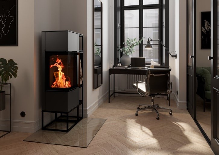 Poêle à bûches Piko Frame de Spartherm - 