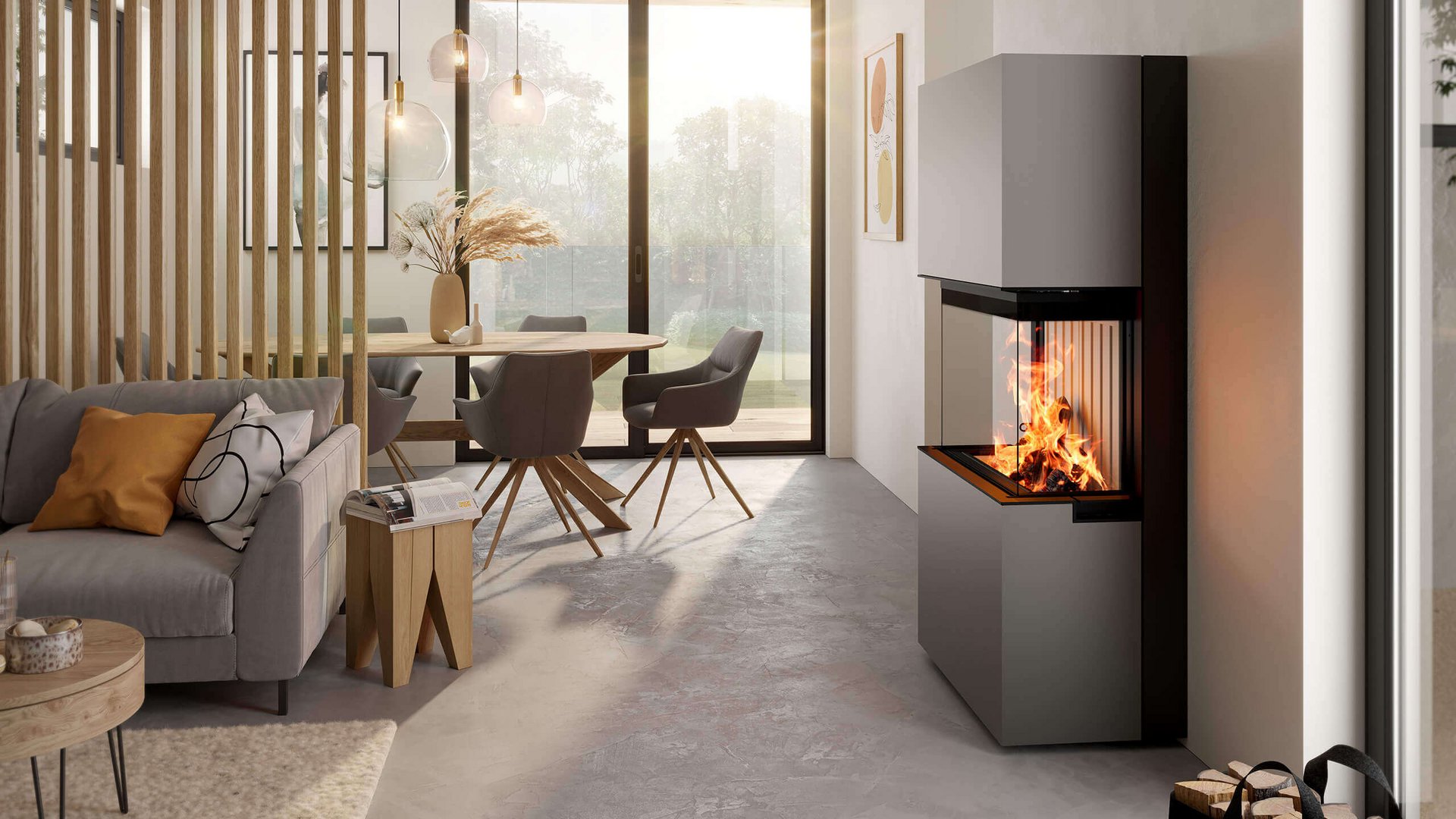 Poêle à bûches Saphir S de Spartherm - 