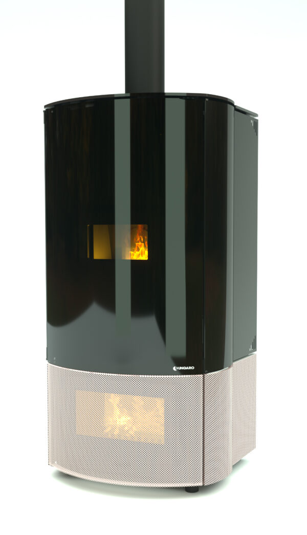 Poêle mixte (poly combustibles) BI Fuel COMBO Style de Ungaro - 