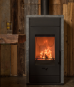 Pecan eco medium 5kw : Poêle à bûches de Wanders