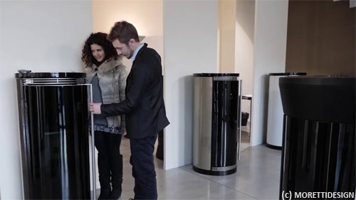 Exemple d'un Showroom de poêles à granulés
