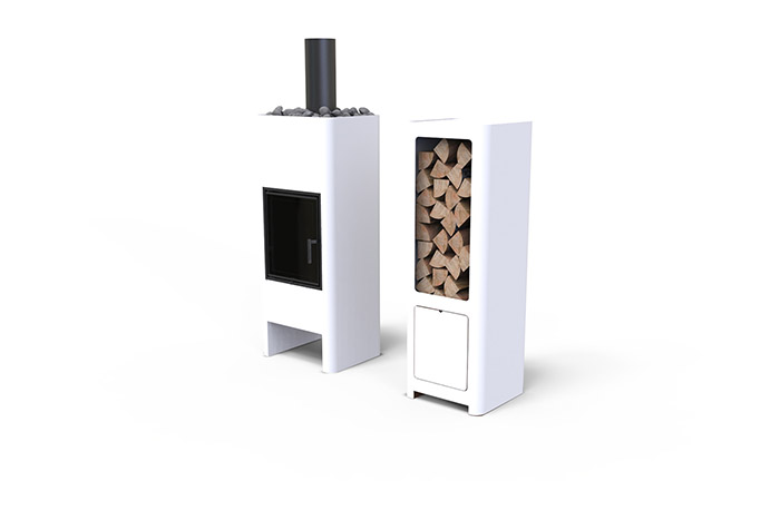 Minimaliste : Le Poele Timo et son module